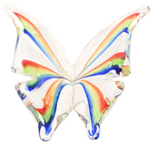 Glass Butterfly Ornament from Objets D'Art