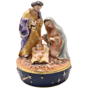Nativity Treasured Trinket Box