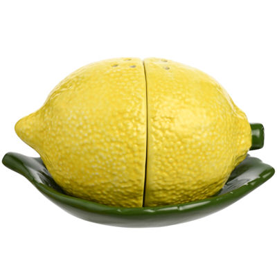 Lemon Novelty China Salt and Pepper Shakers - Image 2