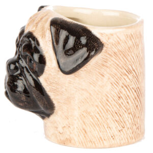 Fawn Pug Mini Pot from Quail Ceramics