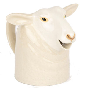 White-faced Suffolk Sheep Jug from Quail Ceramics
