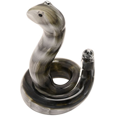 Glass Snake Figure/Paperweight from Objet D'Art, part of the Juliana Collection - Image 4