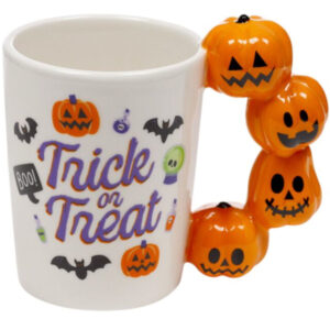 Spooky Trick or Treat Pumpkins Mug for Halloween