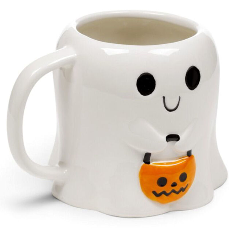 Spooky Halloween Trick or Treat Ghost Mug